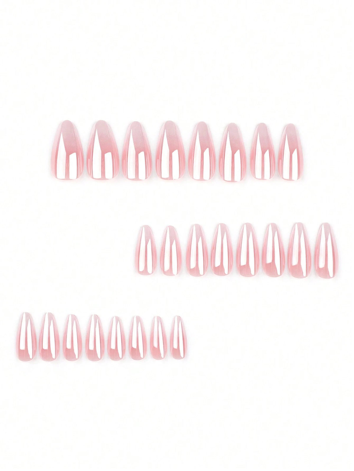 Mermaid Sharp Almond Nails - GlamGrip Beauty