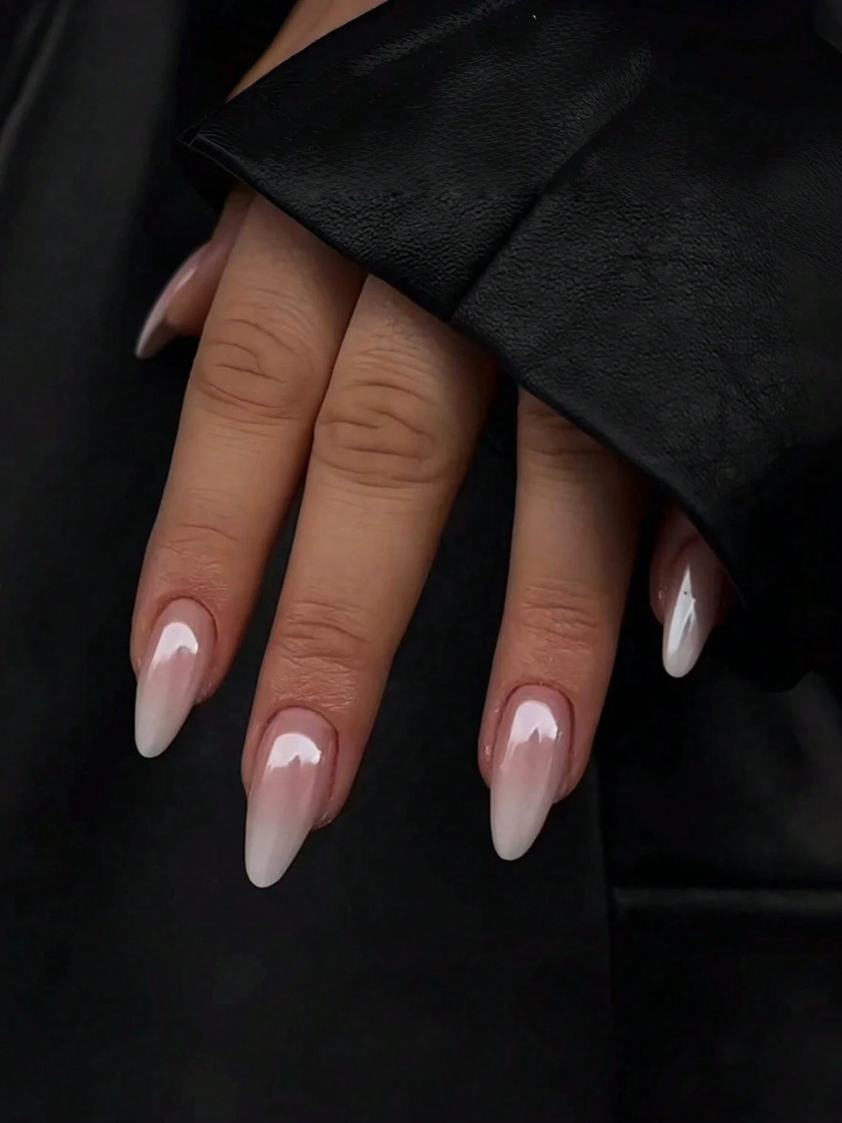 Mermaid Sharp Almond Nails - GlamGrip Beauty