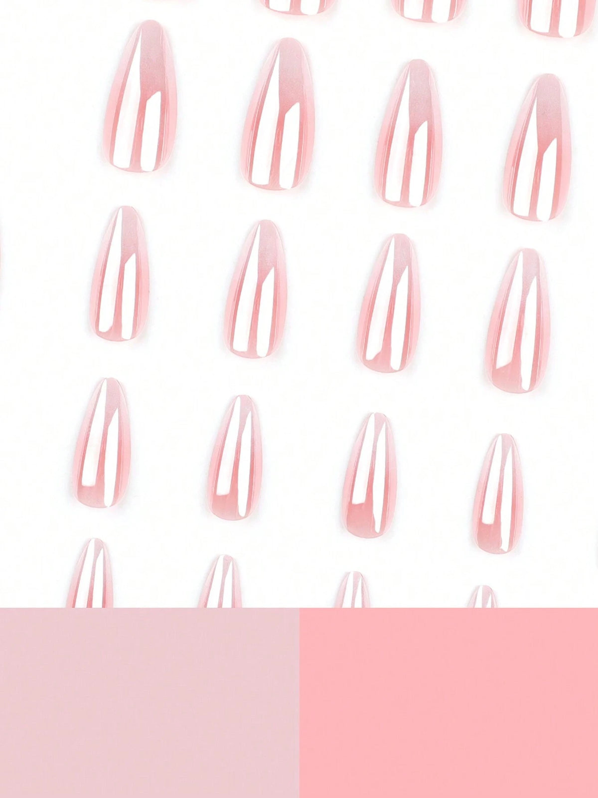 Mermaid Sharp Almond Nails - GlamGrip Beauty