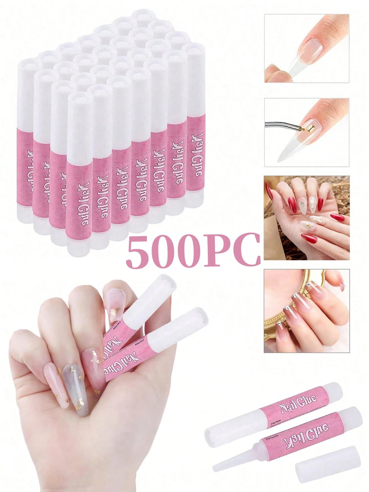 Professional Press-On Nail Glue - GlamGrip Beauty