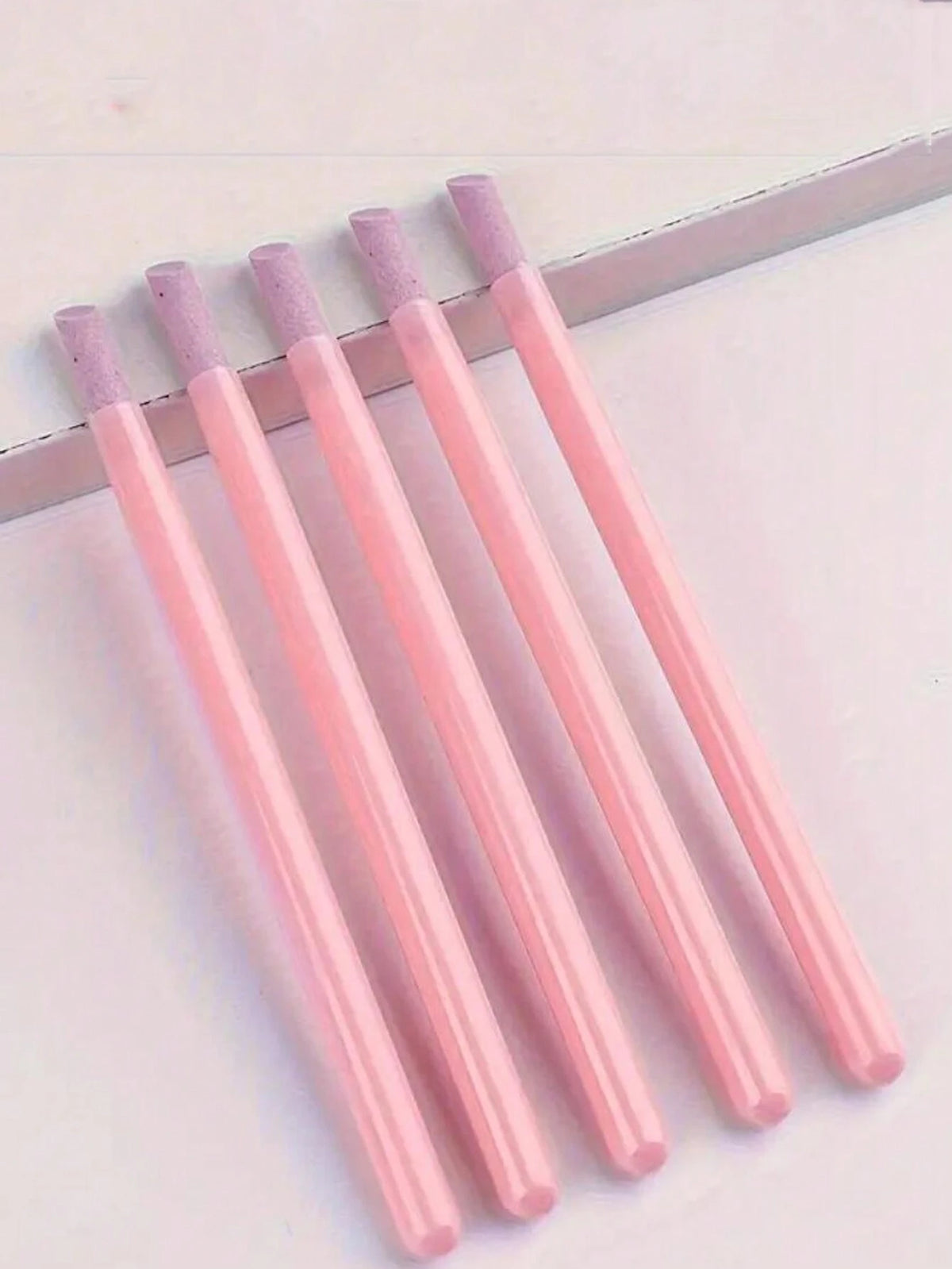 5-PCS Manicure Polishing Pen Set with Quartz & Ceramic - GlamGrip Beauty