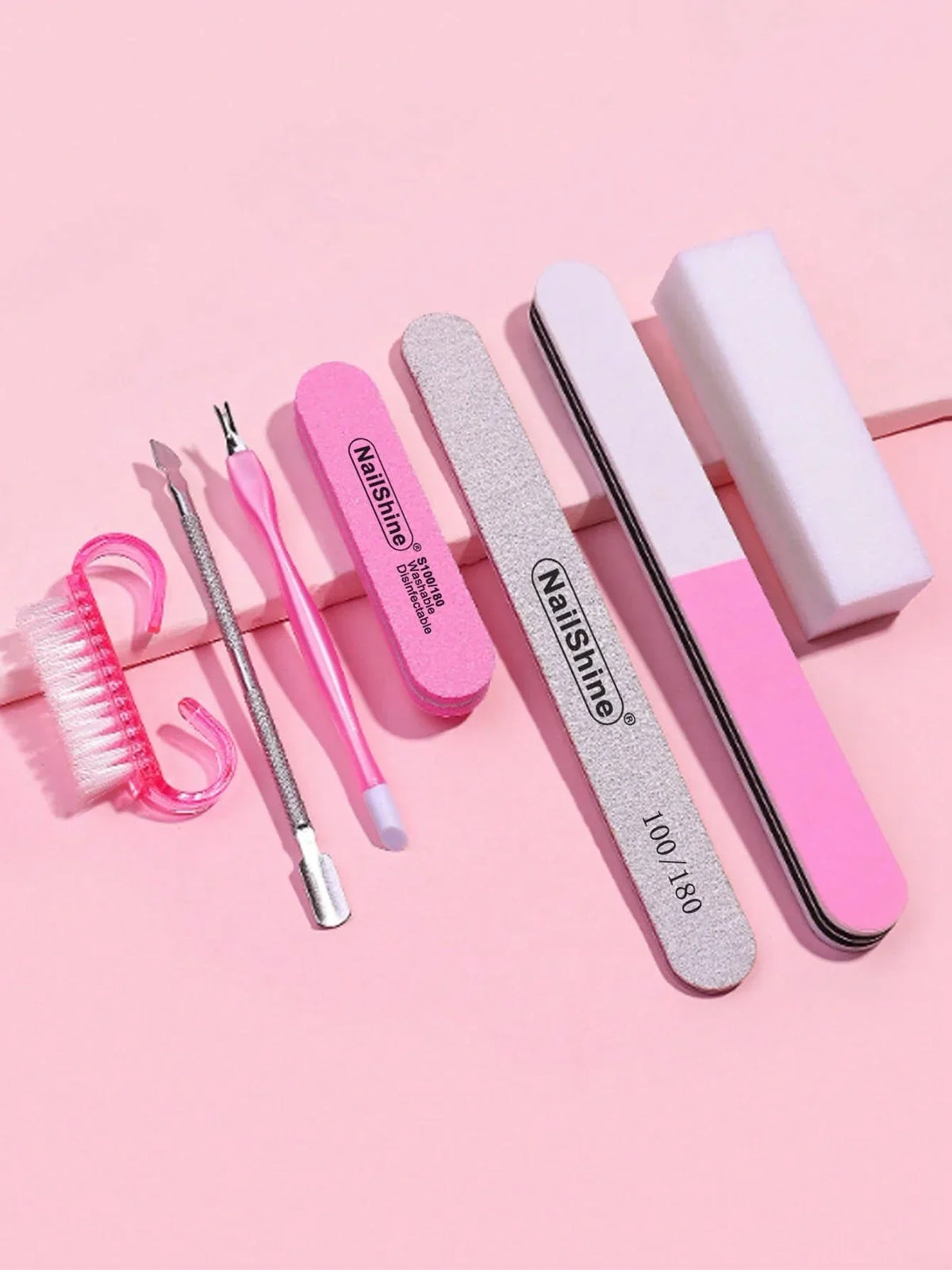 7-PCS Nail Care Tool Kit for Perfect Nail Art - GlamGrip Beauty