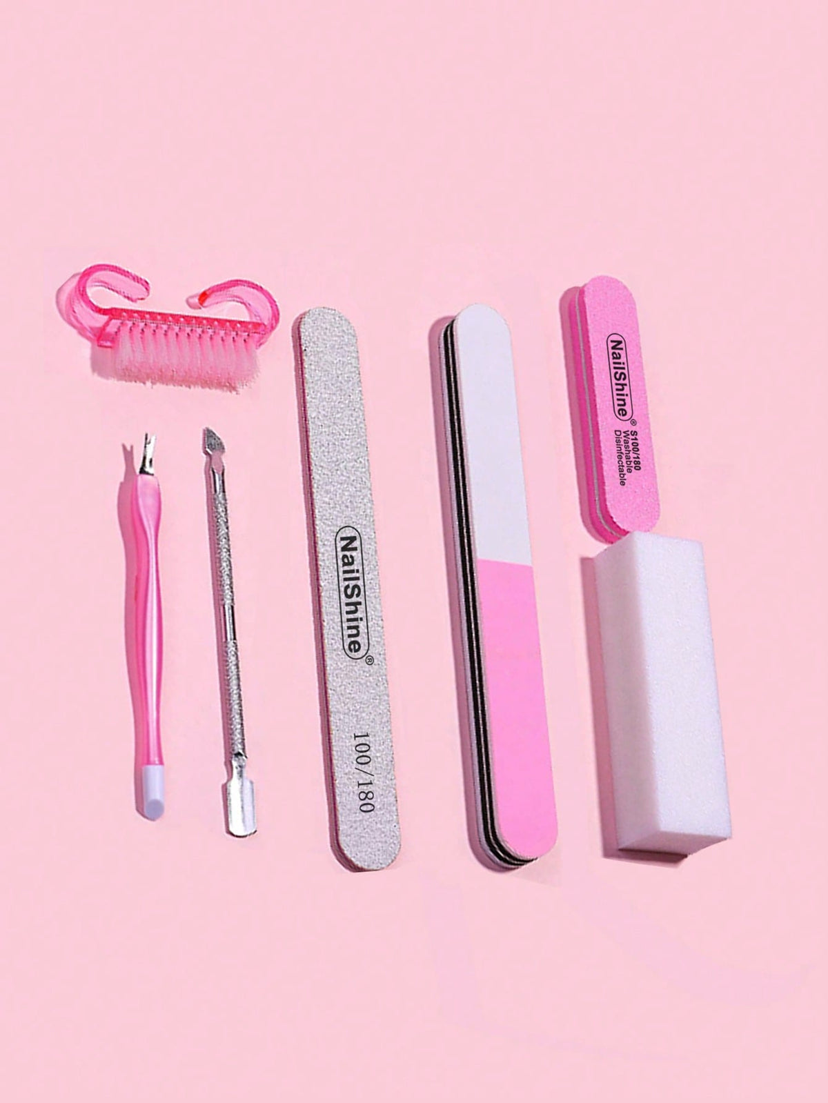 7-PCS Nail Care Tool Kit for Perfect Nail Art - GlamGrip Beauty