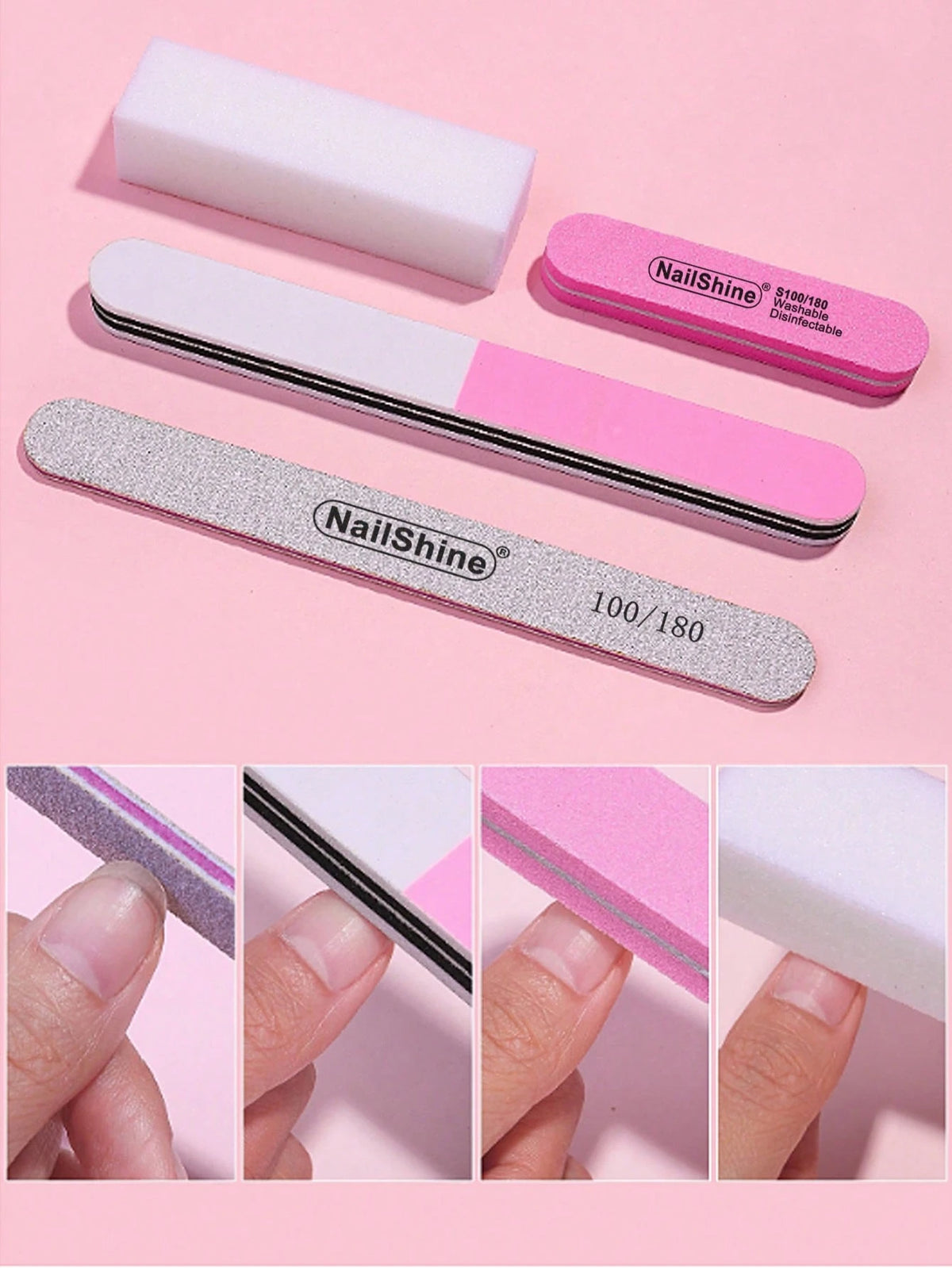 7-PCS Nail Care Tool Kit for Perfect Nail Art - GlamGrip Beauty