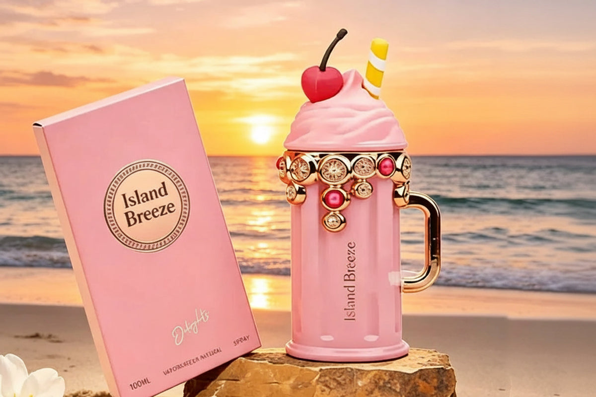 Delights Island Breeze – Fresh Tropical Perfume for Women (100ml) - GlamGrip Beauty