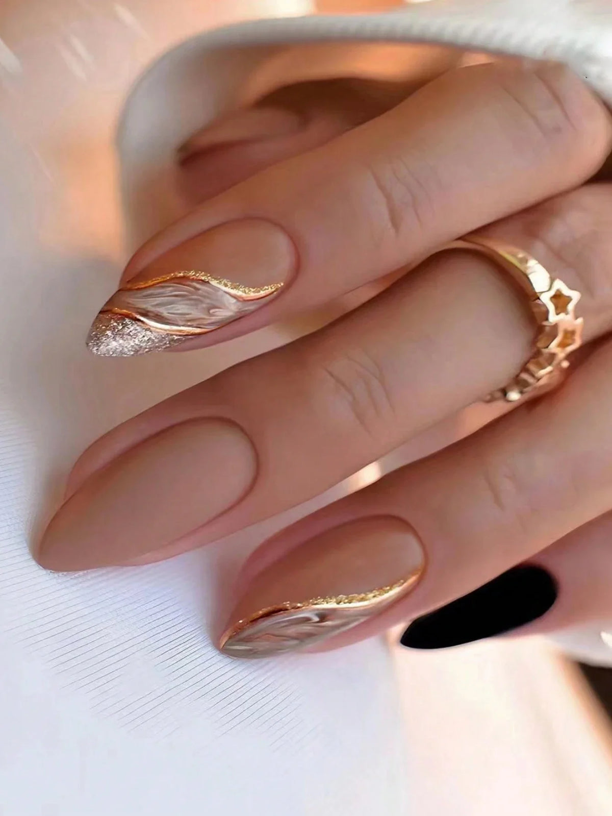 Beautifully Perfect - 24 Set of Long Elegant Press on Nails - GlamGrip Beauty