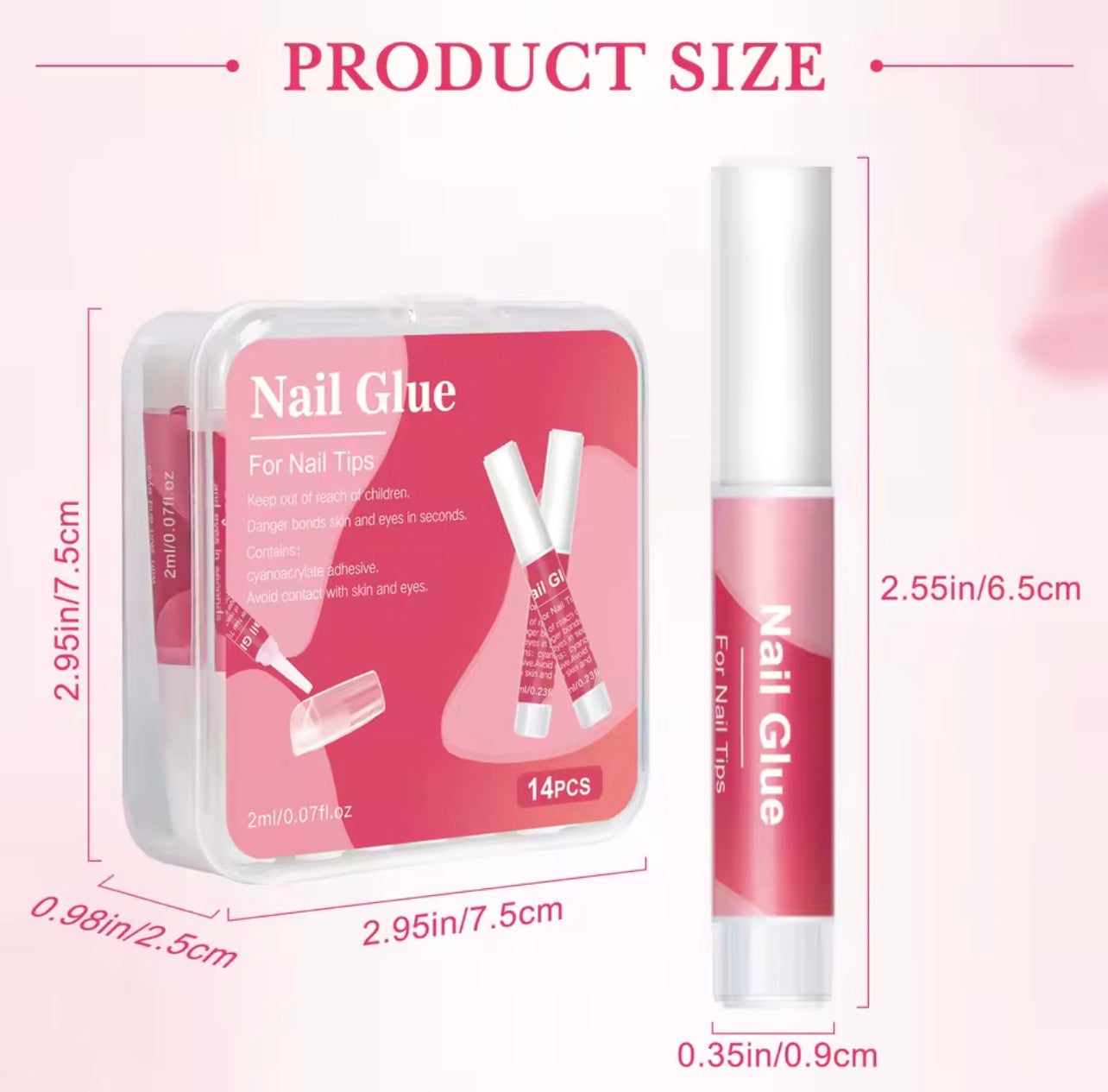 Professional Press-On Nail Glue