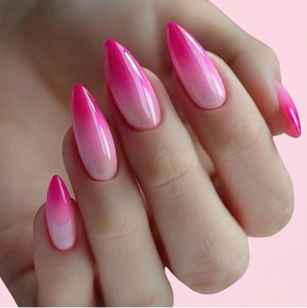 Roxy Rose - Medium Almond Acrylic Press On Nails Set