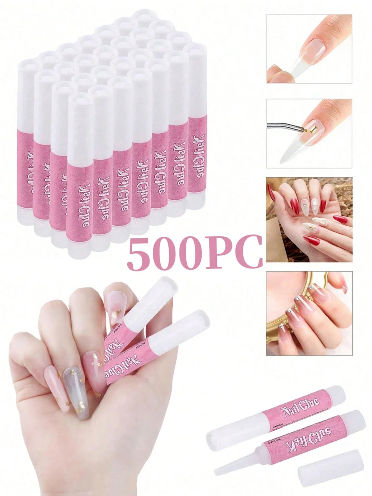 Professional Press-On Nail Glue - GlamGrip Beauty
