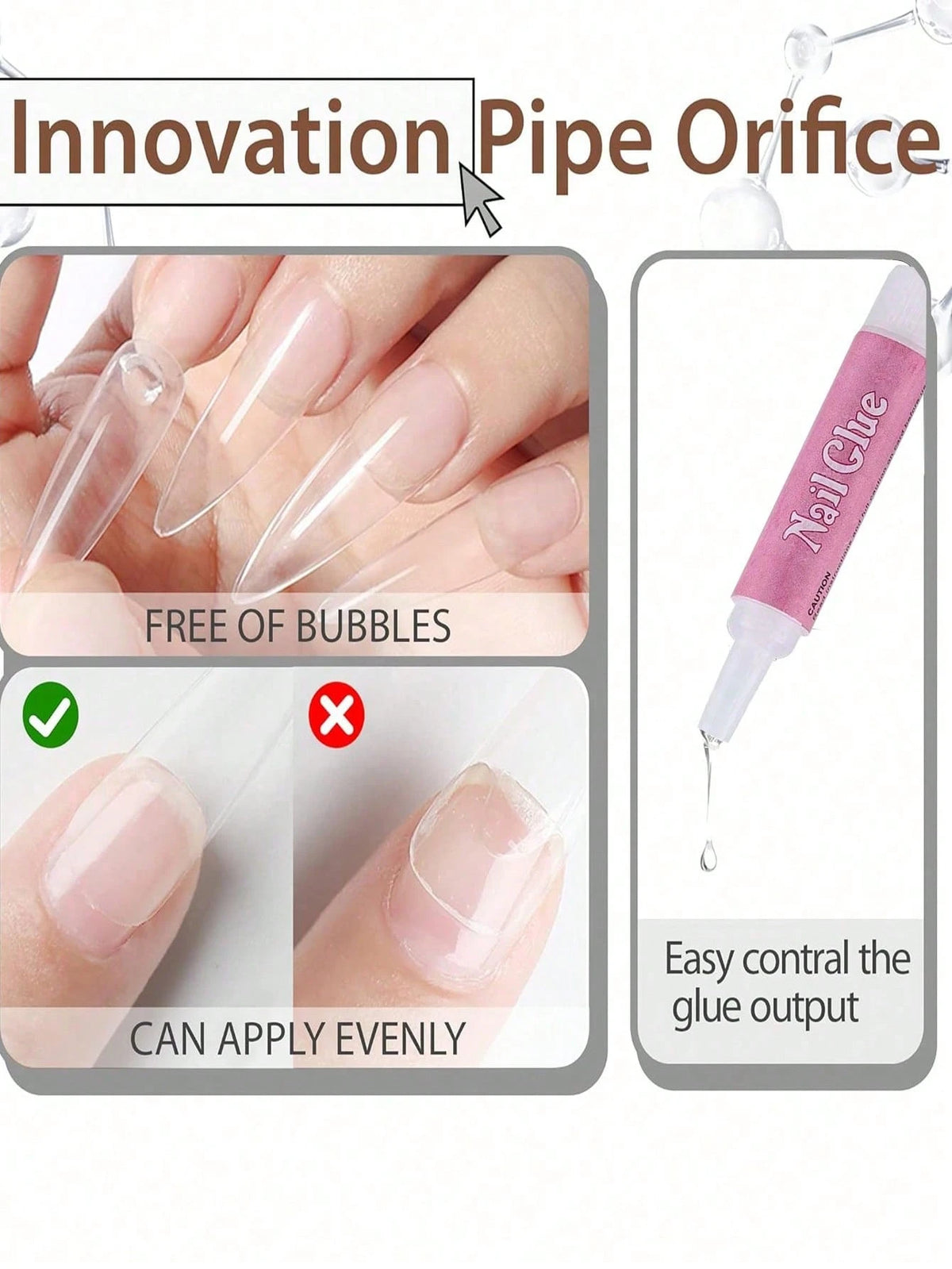 Professional Press-On Nail Glue - GlamGrip Beauty