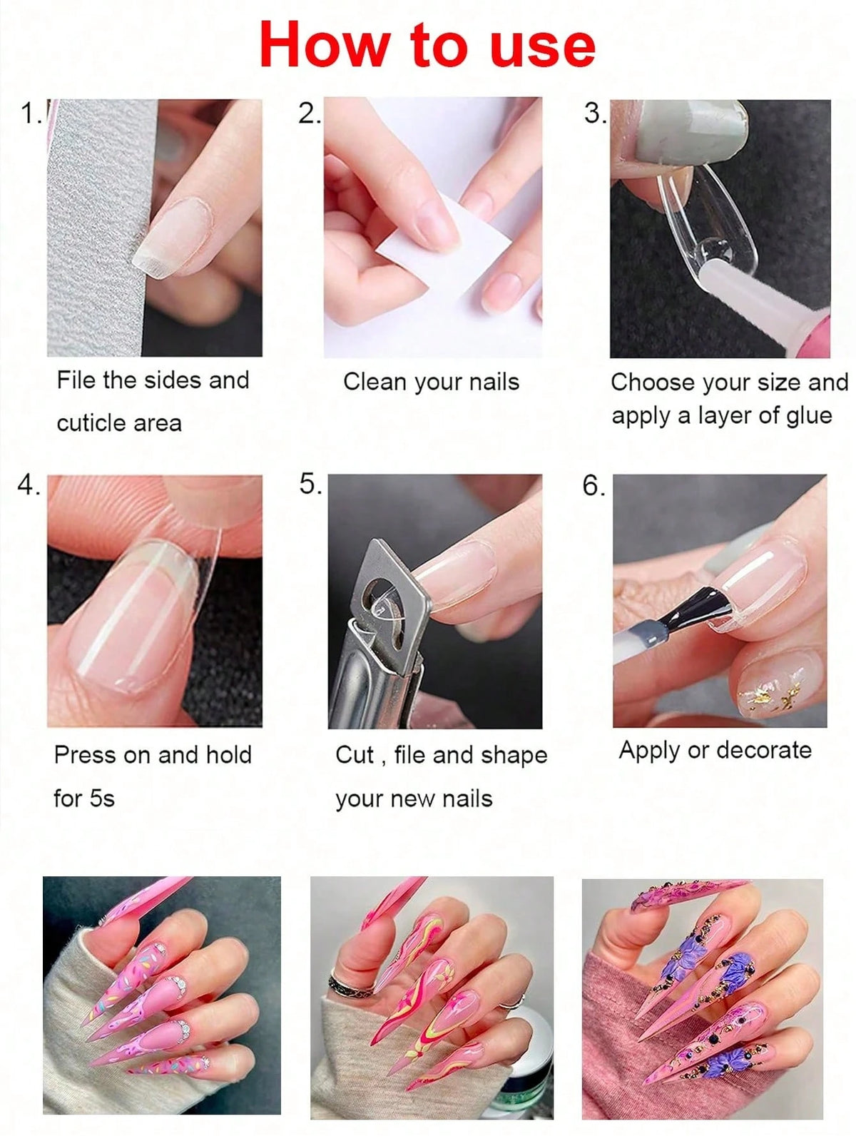 Professional Press-On Nail Glue - GlamGrip Beauty