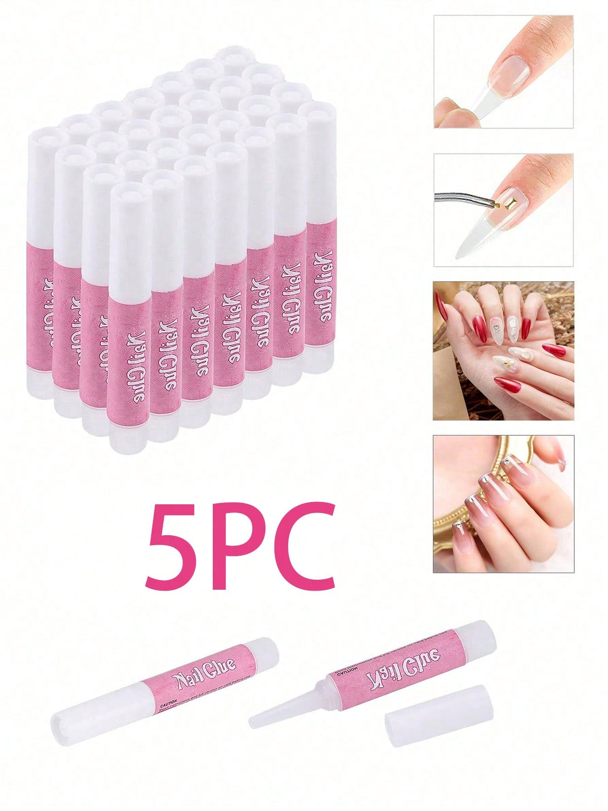 Professional Press-On Nail Glue - GlamGrip Beauty