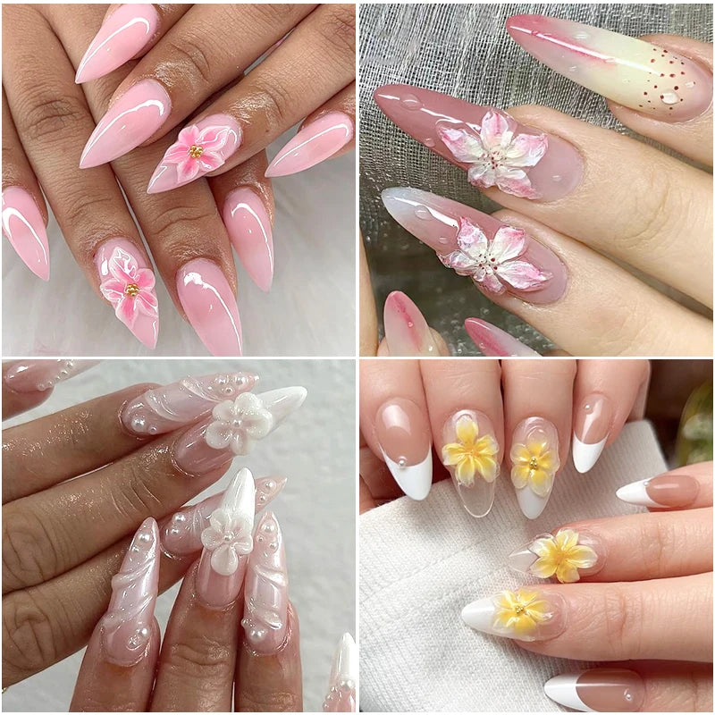 Petal Mold - 3D Flower Silicone Nail Art Mold - GlamGrip Beauty