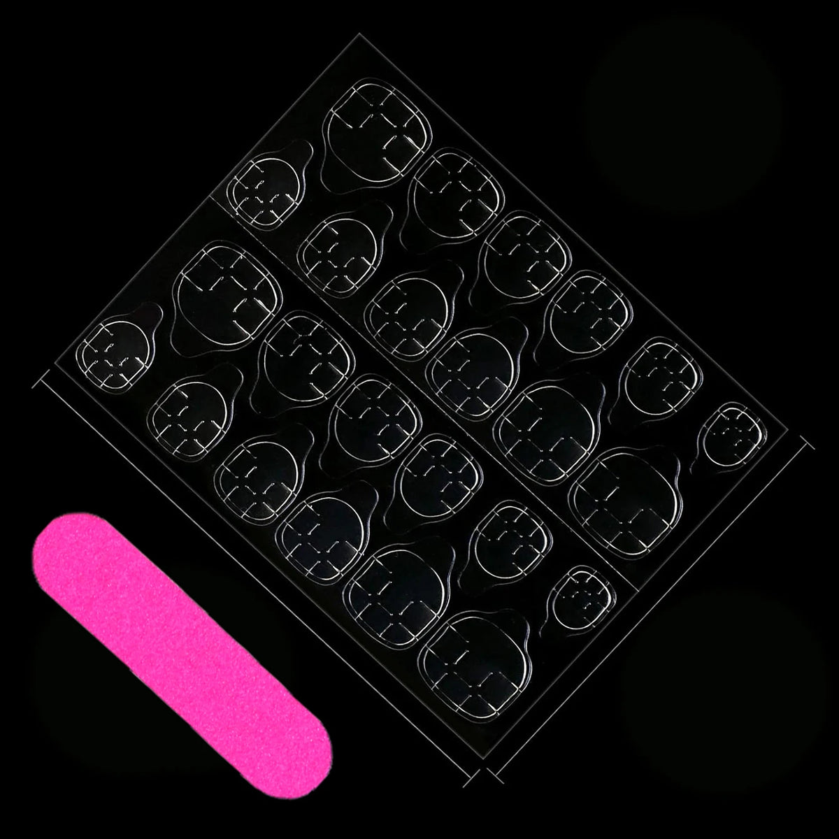 Pearl Bow - 24 PCS Medium Almond Press on Nails - GlamGrip Beauty