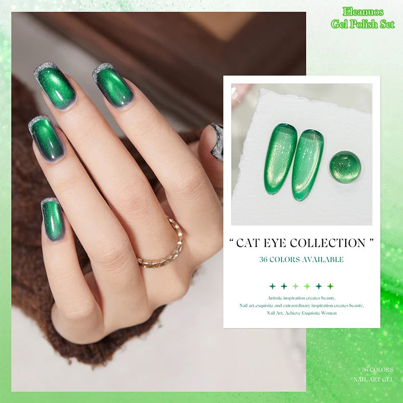 Spectrum Set - 36 Colour Cat's Eye Gel Polish Collection - GlamGrip Beauty