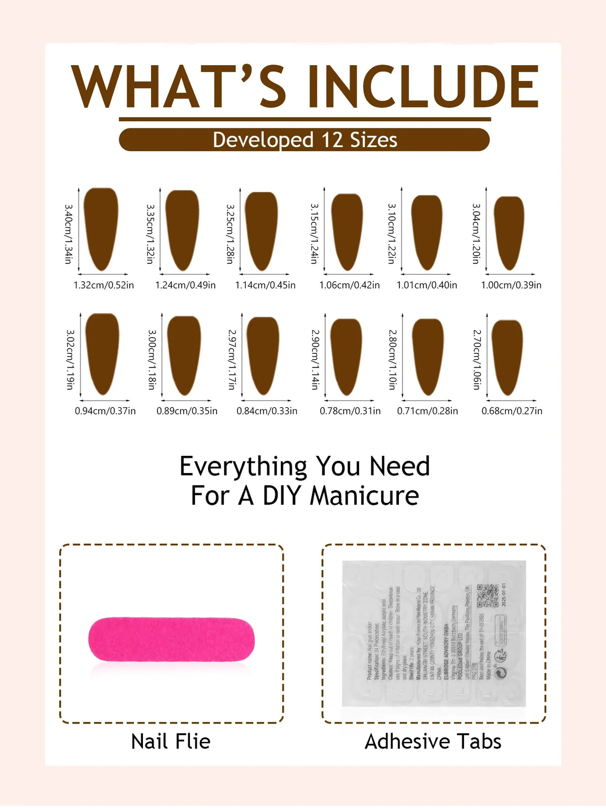 Water Babe - 24 Set of Almond Shaped Press on Nails - GlamGrip Beauty